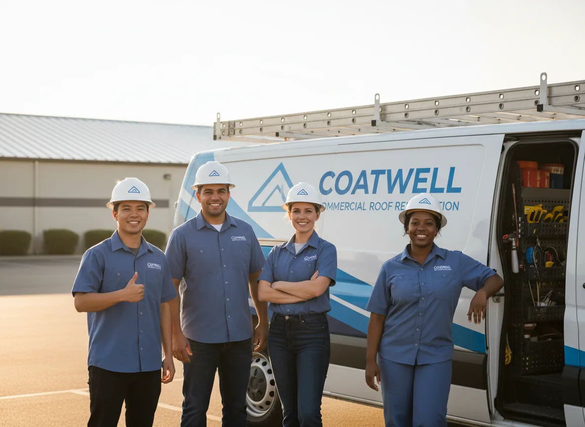 Commercial roof coating company in Rosalia, KS